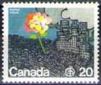 Canada 1976 Y&T 600 oblitr Fleur