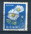 Timbre du JAPON  1966-69  Obl   N 838  Y&T  Fleurs