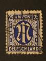 Allemagne ZAA 1945 - Y&T 13 obl.