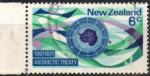 Nlle-Zlande/New Zealand 1971 - 10 ans du Trait de l'Antarctique - YT 537 