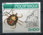 Timbre Rpublique du MOZAMBIQUE 1980  Obl  N 734  Y&T  Insectes