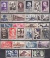 FRANCE Collection de 27 timbres neufs** entre 1945/1955 cote > 28