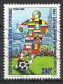 Cte d'Ivoire 1998; Y&T n 996; 280F foot, coupe du monde en France