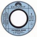 SP 45 RPM (7")  Patricia Kaas  "  Mademoiselle chante le blues  "