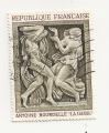 timbre france neuf ** de 1968 ANTOINE BOURDELLE LA DANSE