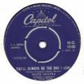 SP 45 RPM (7")   Frank Sinatra  "  You'll always be the one i love  " Angleterre