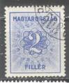 Hongrie 1934 Y&T taxe 120   M 125     Sc 130