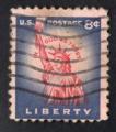 Etats Unis 1954 Oblitr Used Stamp Statue de la Libert In God We Trust