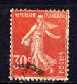 Timbre  FRANCE 1921 - 22  Obl  N 160   Y&T