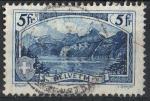 Suisse 1928; Y&T n 230; 5f+5, bleu, le Rtli, 