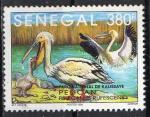 Sngal 1994; Y&T n 1xxx; 380F, oiseaux, plicans