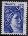 1963 - Sabine de Gandon 0.02f bleu fonc - oblitr(cachet rond) - anne 1978