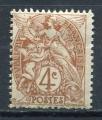 Timbre  FRANCE 1900 - 24   Type Blanc  Neuf *  N 110  Y&T