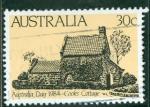 Australie 1984 Yvert 847 oblitr Maison de campagne de Cook, Melbourne