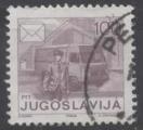 YOUGOSLAVIE N 2055 (A) o Y&T 1986 La poste fourgon postal