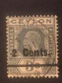 Ceylan 1927 - Y&T 227 et 228 obl.