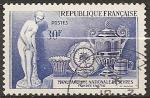 france - n 1094  obliter - 1957
