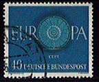 RFA 1960 - Y&T 212 - oblitr - Europa