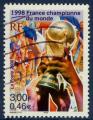 France 2000 - YT 3314 - cachet vague - La France Championne du monde 1998
