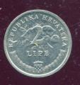 Monnaie Pice CRAOTIE 2 Lipe de 1999 (rare)