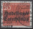 ALLEMAGNE FEDERALE N 268 o Y&T 1963 4e Centenaire du catchisme d'Heidelberg