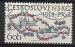 Tchcoslovaquie D oblitr YT 1668