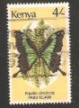 Kenya - Scott 435   butterfly / papillon