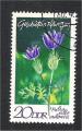 German Democratic Republic - Scott 1195  flower / fleur