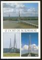 CPM 76 LE HAVRE Le Pont de Normandie enjambant la Seine Multi vues