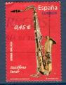 Espagne 2010 - oblitr - saxophone