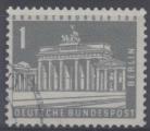Allemagne, Berlin : n 125 oblitr anne 1956
