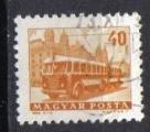 HONGRIE 1963 - YT 1558 - Bus devant la gare de l'ouest - autocar