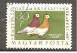 HONGRIE     1957-58  Y T N  1230 oblitr