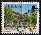 Jersey 1990 (millsime 1990) - Royal Square, obl - YT 509/SG 491 