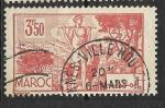 Maroc - 1945 - YT n 231a & b  oblitr