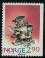 Norvge 1988 Oblitr Used Ludvig reading a letter lisant un courrier SU