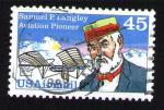 ETATS UNIS Oblitration ronde Pionnier de l'Aviation Samuel P. Langley USA