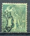 Timbre FRANCE Colonies Gnrales 1881  Obl  N 49  Y&T  
