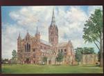 CPM neuve Royaume Uni SALISBURY Cathedral Oil painting by Michael JENKINS