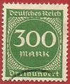 Alemania 1923.- Cifras y Trabajo. Y&T 245. Scott 231. Michel 270.