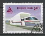 HONGRIE - 1985 - Yt n 2975 - Ob - Chemin de fer de surface  grande vitesse