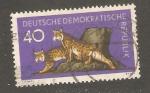 German Democratic Republic - Scott 475  lynx
