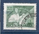Timbre Pologne Oblitr / 1949 / Y&T N559.
