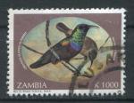 Timbre de ZAMBIE  1994  Obl  N 593  Y&T  Oiseaux