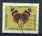 Timbre Allemagne RDA 1964  Obl   N 707  Y&T  Papillon
