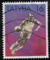 Lettonie 1996 Oblitr Used Jeux Olympiques Atlanta Basketball SU