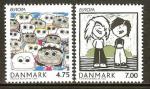 DANEMARK N1447/1448** (europa 2006) - COTE 5.00 
