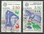 France 1991; Y&T n 2696-67; 2,50F & 3,50F paire Europa, Espace