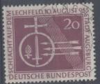 Allemagne fdrale : n 92 oblitr anne 1955
