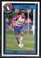 Carte PANINI Football N 204  1993   P. FUGIER   Lyon   fiche au dos